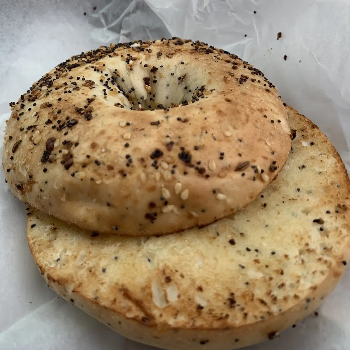 Everything Bagel with Butter