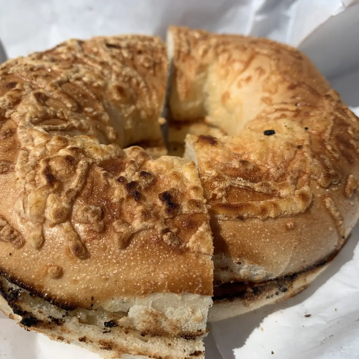 Seeded or Asiago Bagel