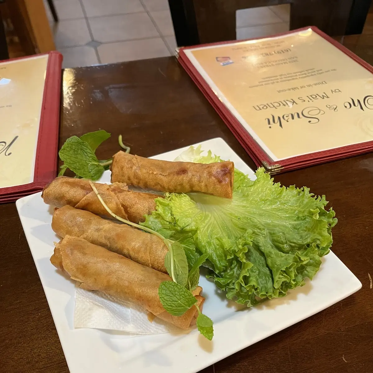 Crispy Egg Rolls 4pcs