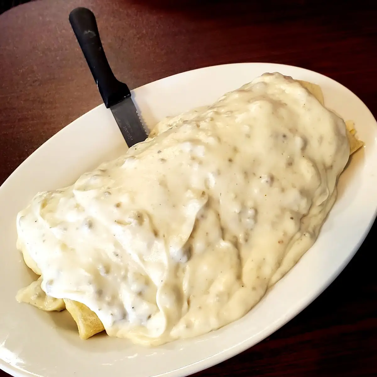 Breakfast Burrito with Gravy