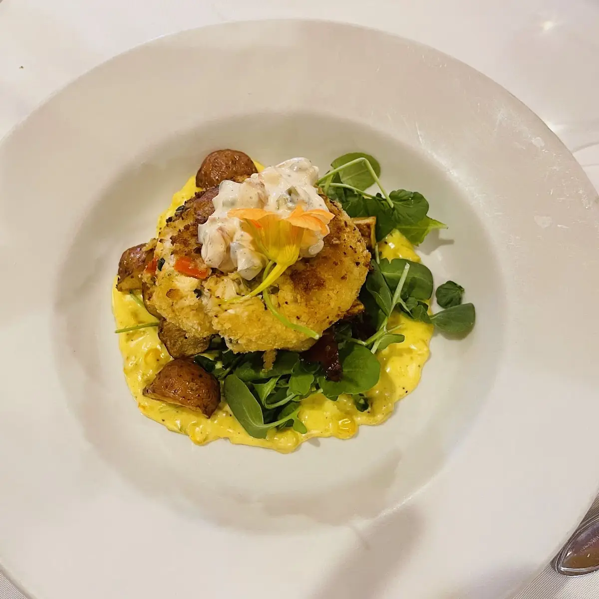 Crab Cake Dish