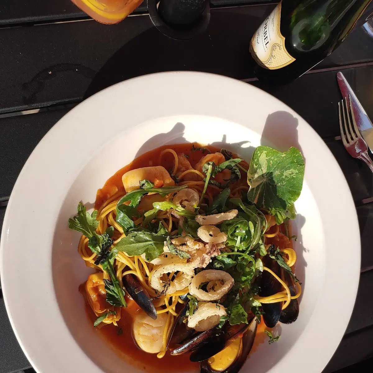 To-Go Seafood Pasta