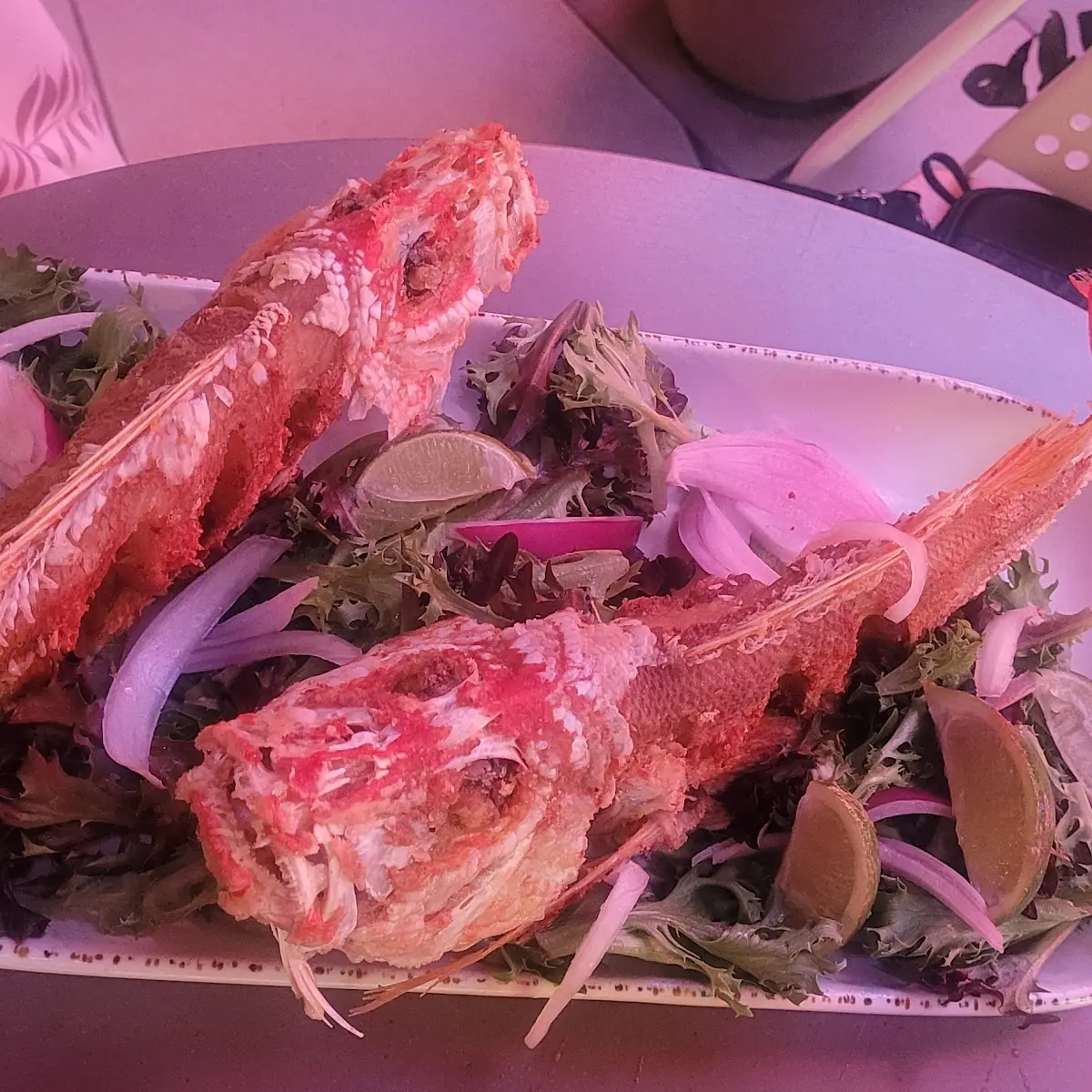 Deep Fried Red Snapper