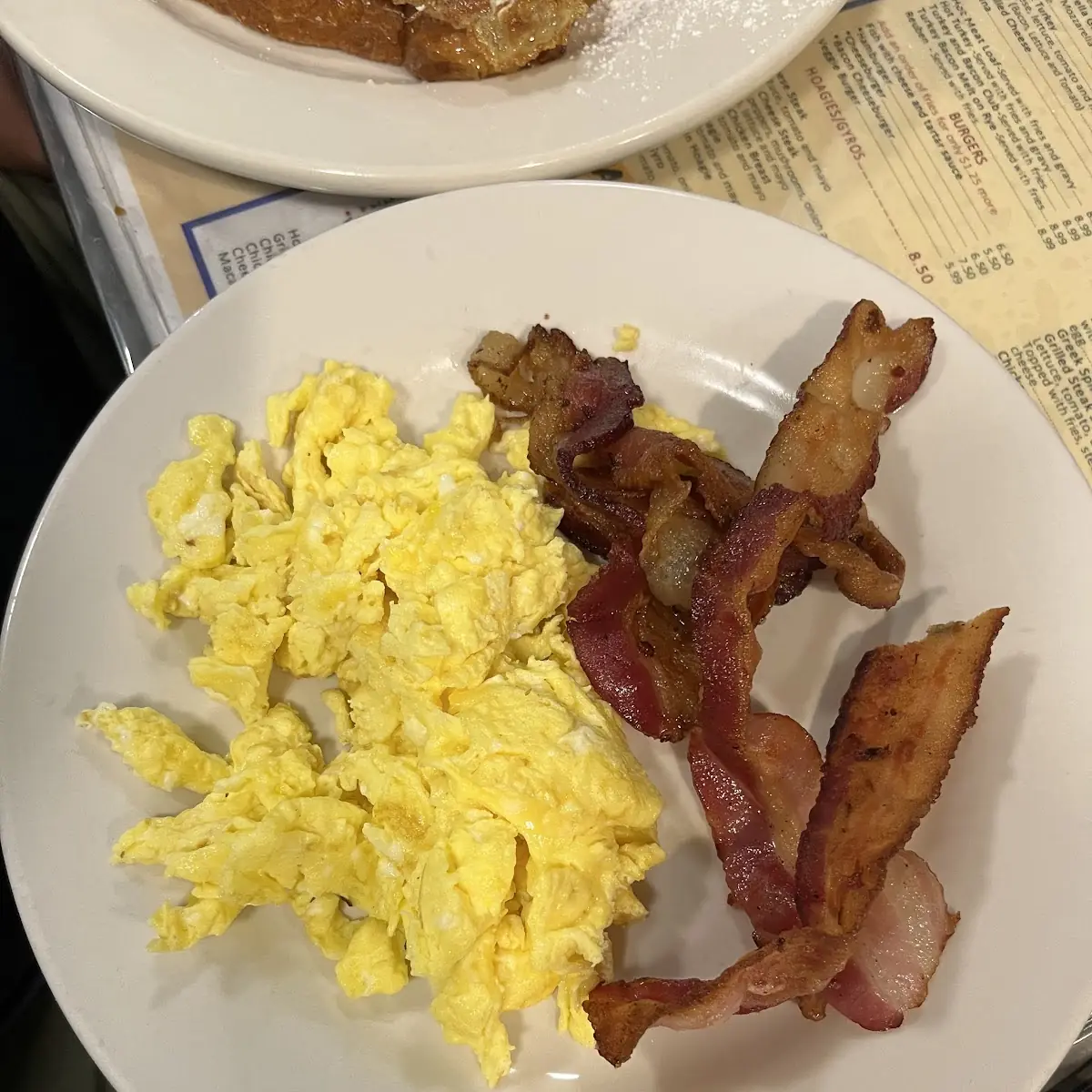 Scrambled Egg and Bacon