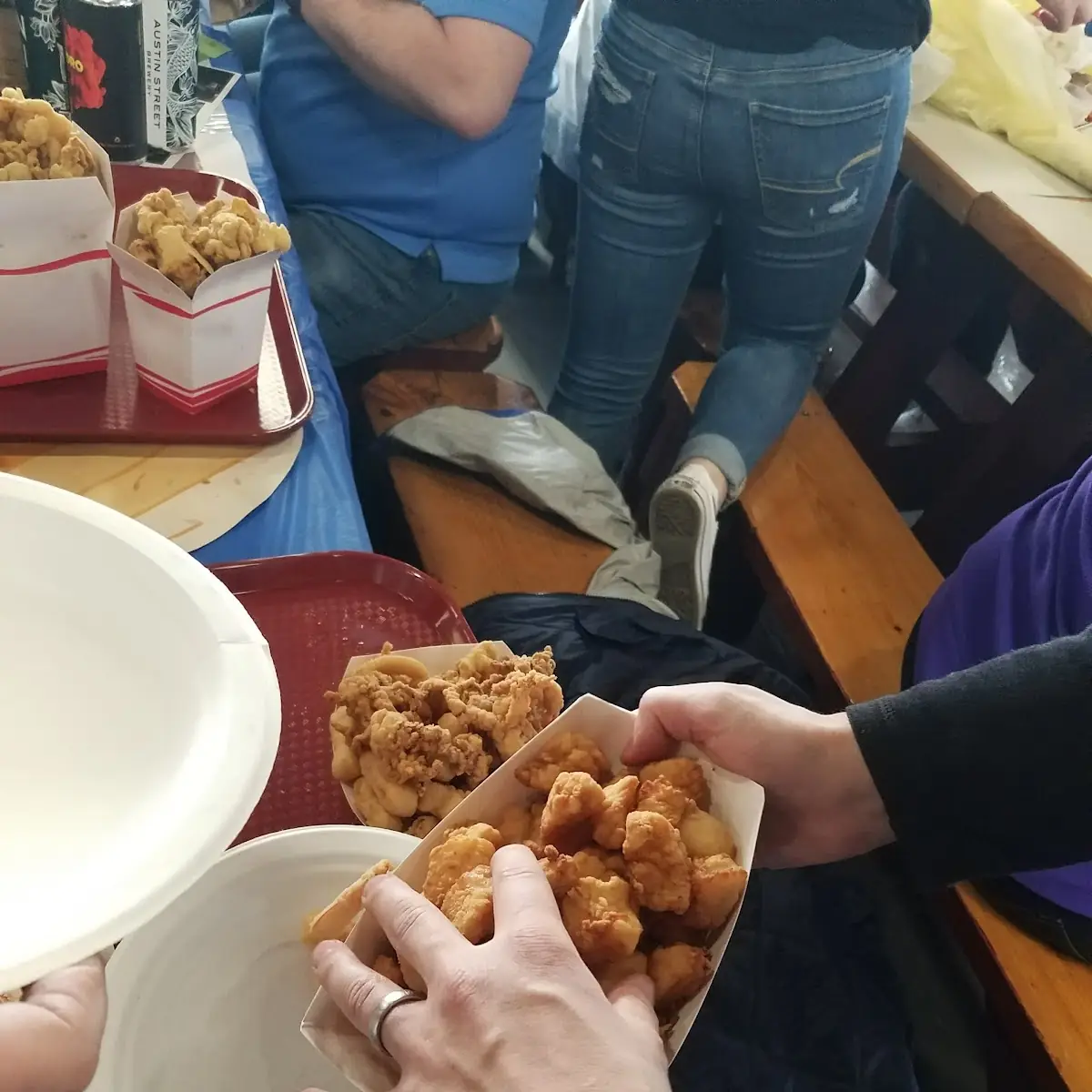 Fried Scallop Plate