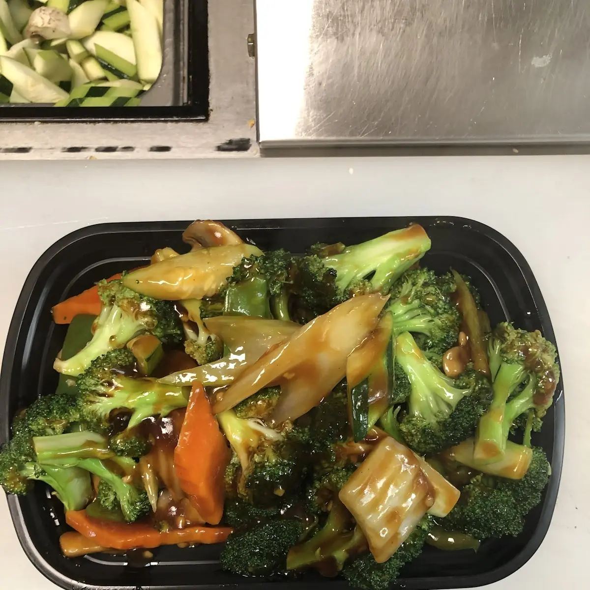 Broccoli w Spicy Garlic Sauce