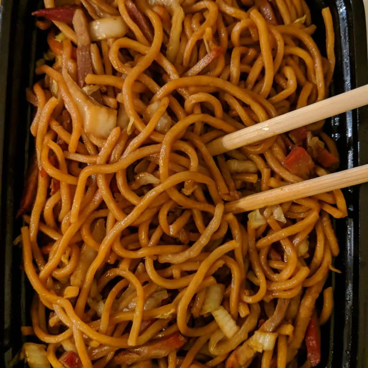 Roast Pork Chow Mein