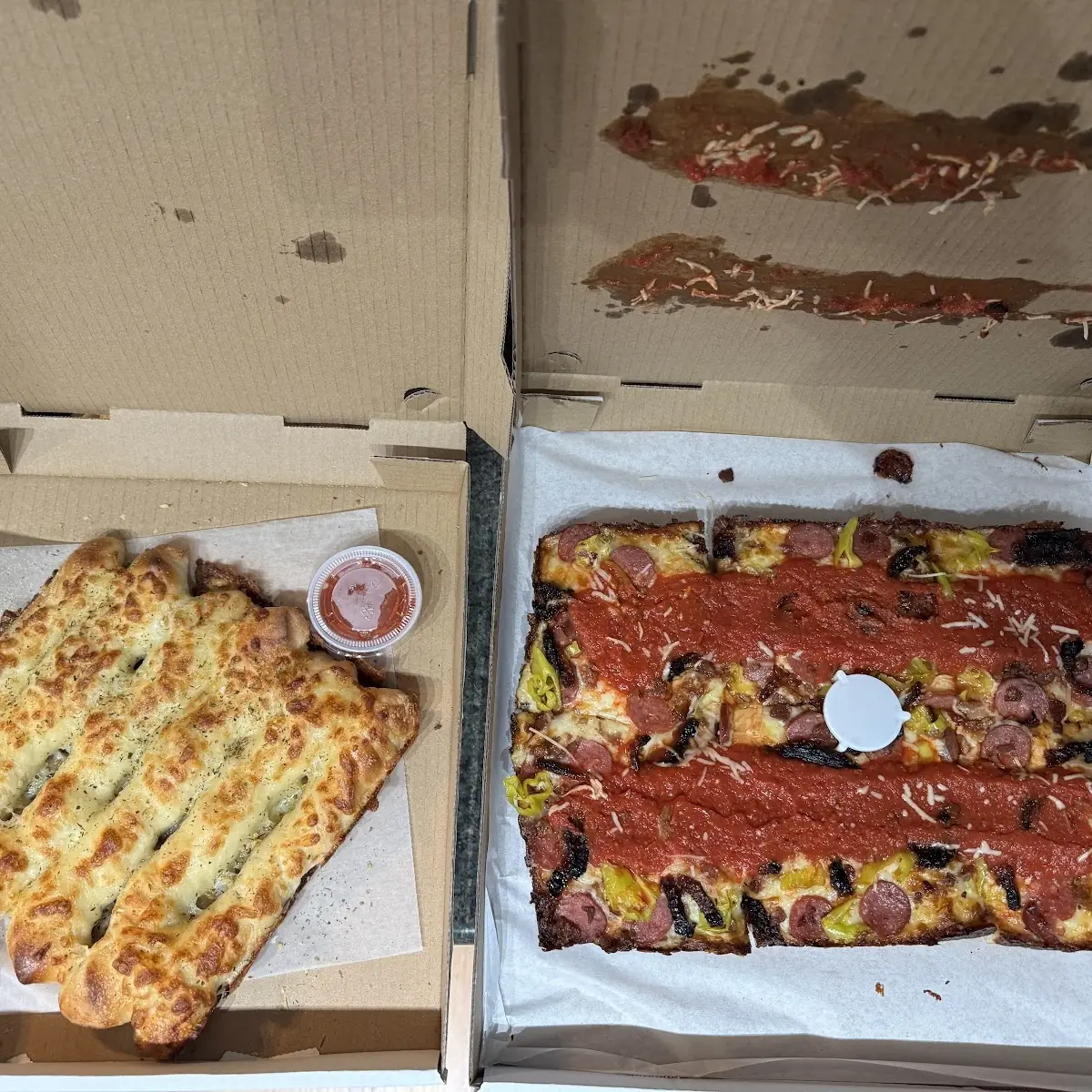 Detroit Style Pizza