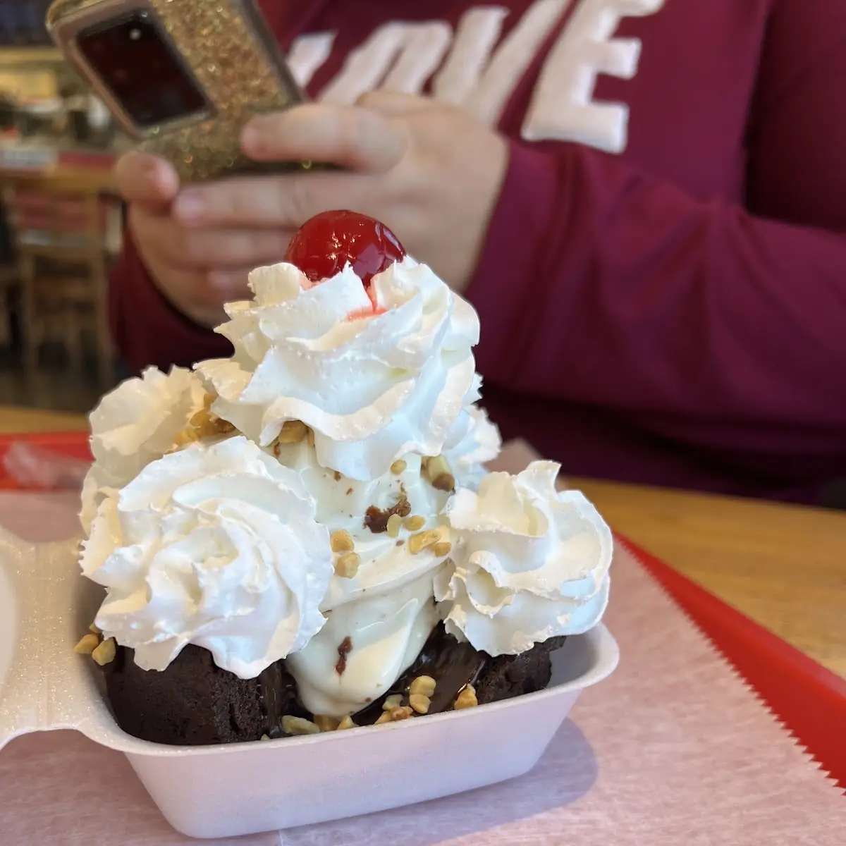 Hot Fudge or Strawberry