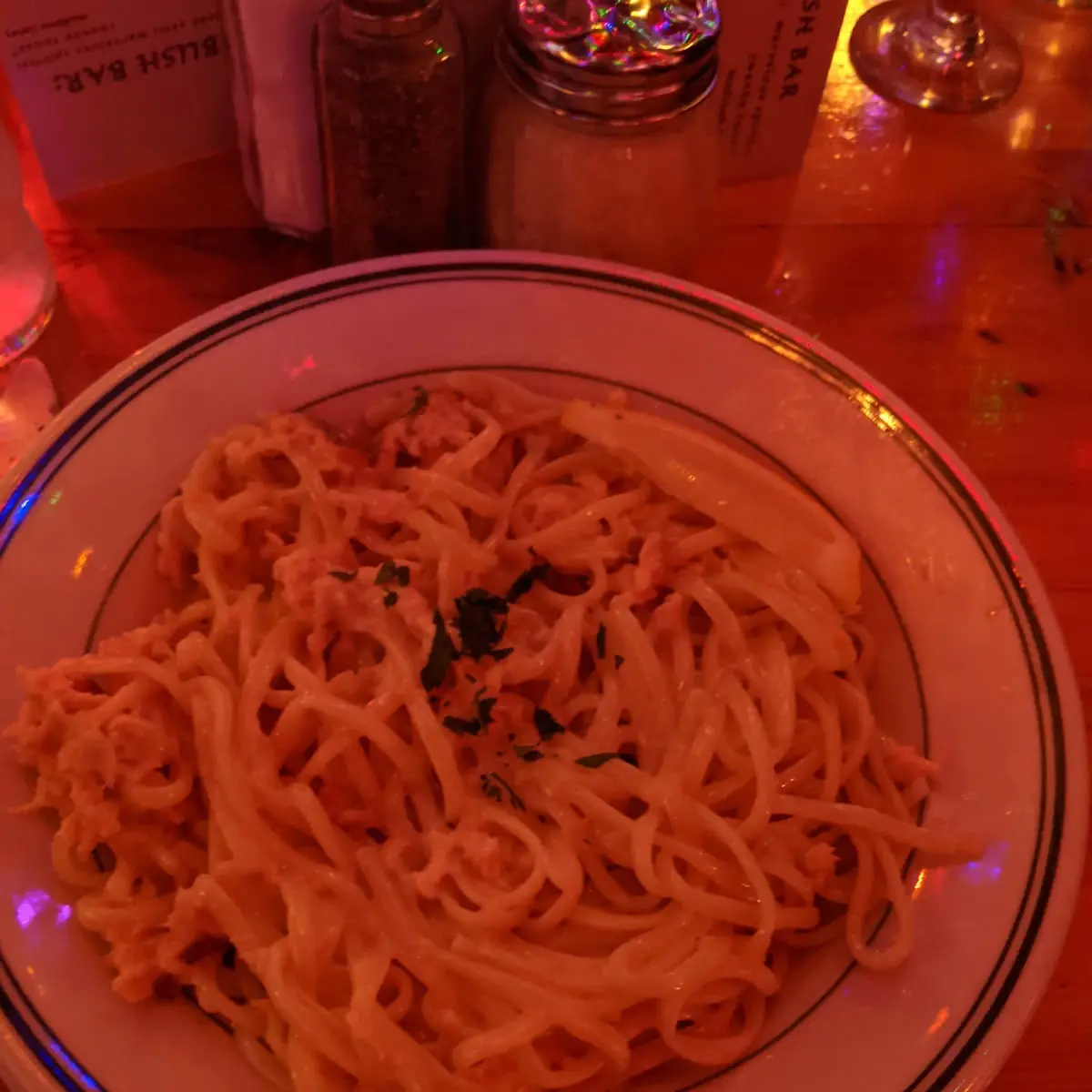 Smoked Trout Linguini