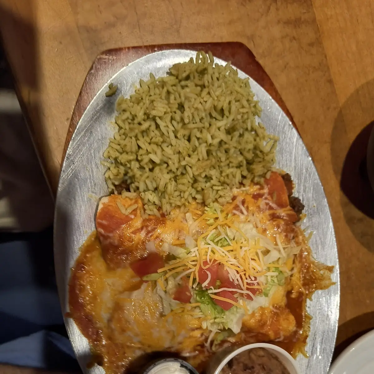 Rice and Refried Beans