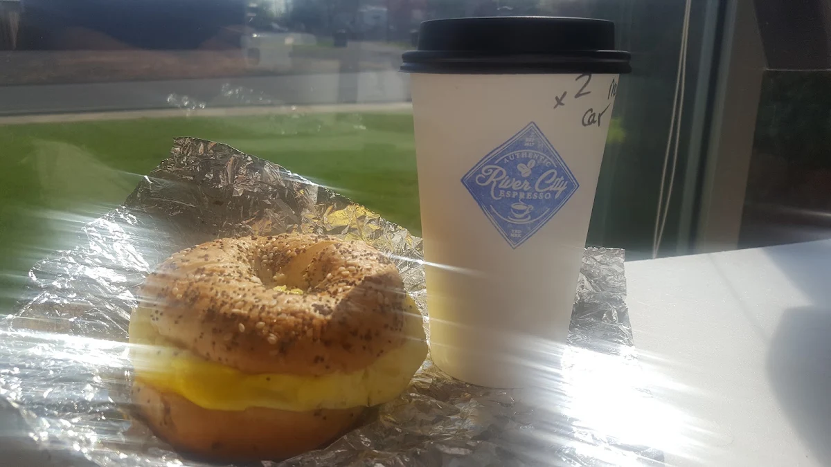Breakfast Bagel w Coffee Special