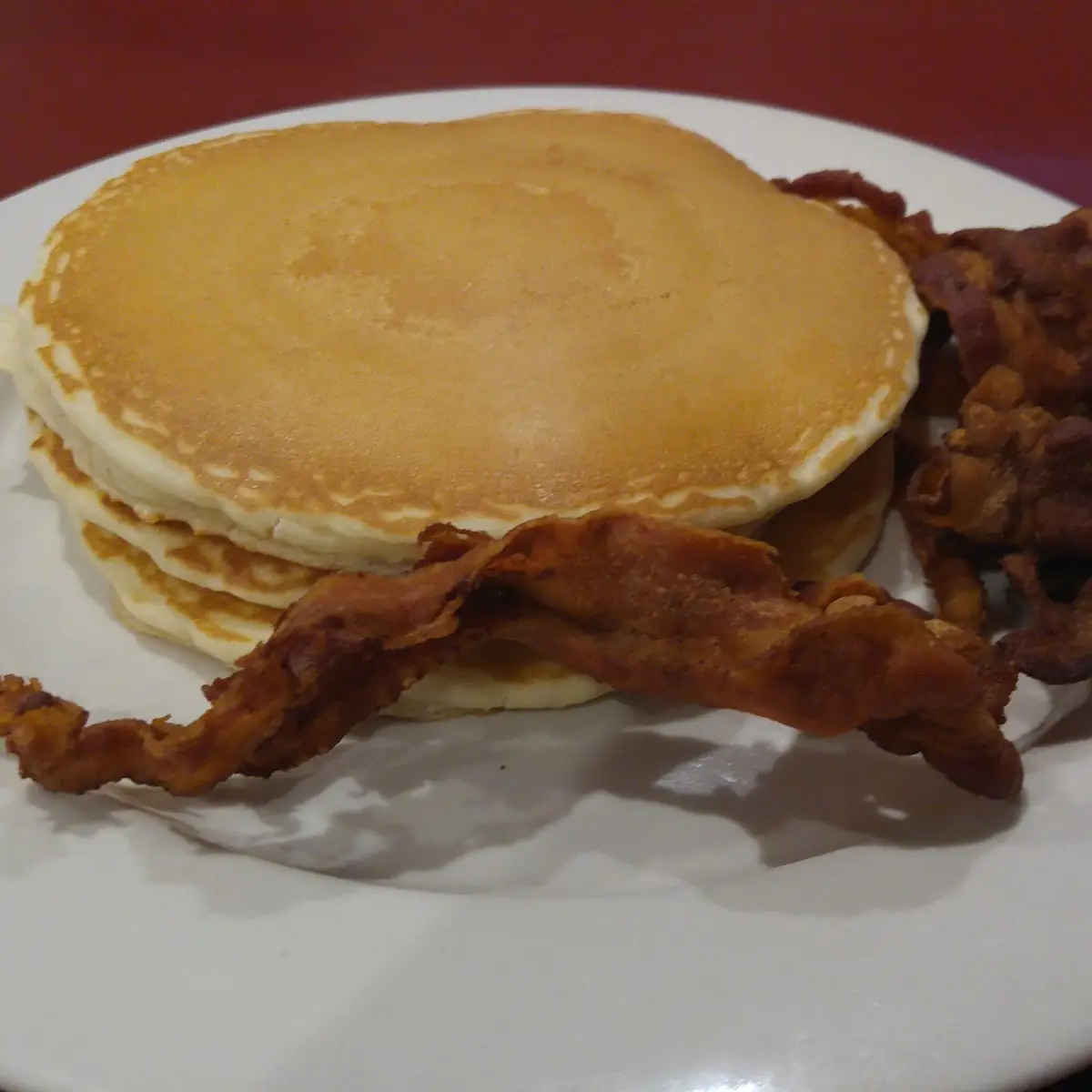 Blueberry Pancakes with Bacon
