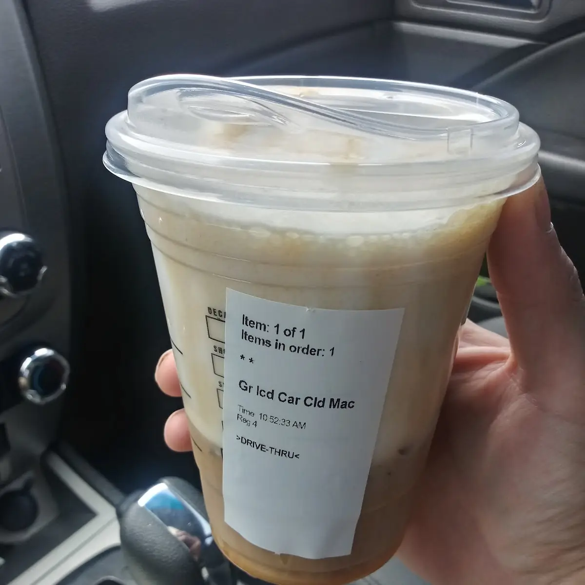 Iced Caramel Cloud Macchiato