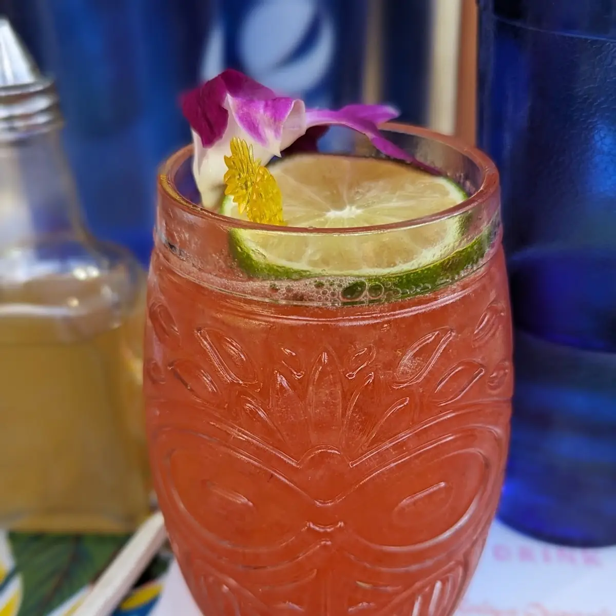 Smoked Strawberry Margarita