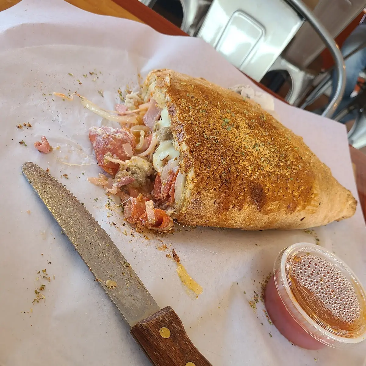 Meat Lovers Calzone