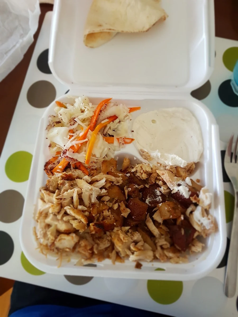 Assiette Shawarma moyen