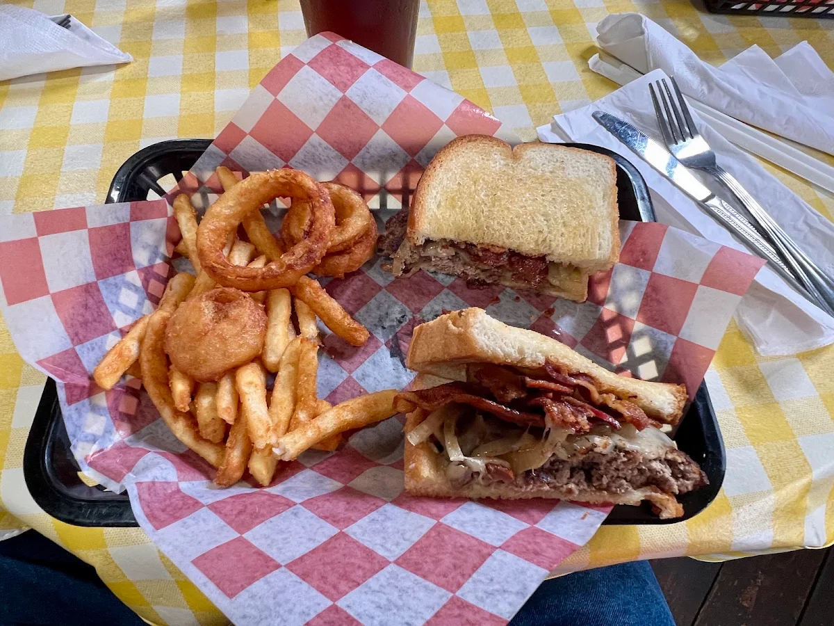 Texas Dip with Onion Rings