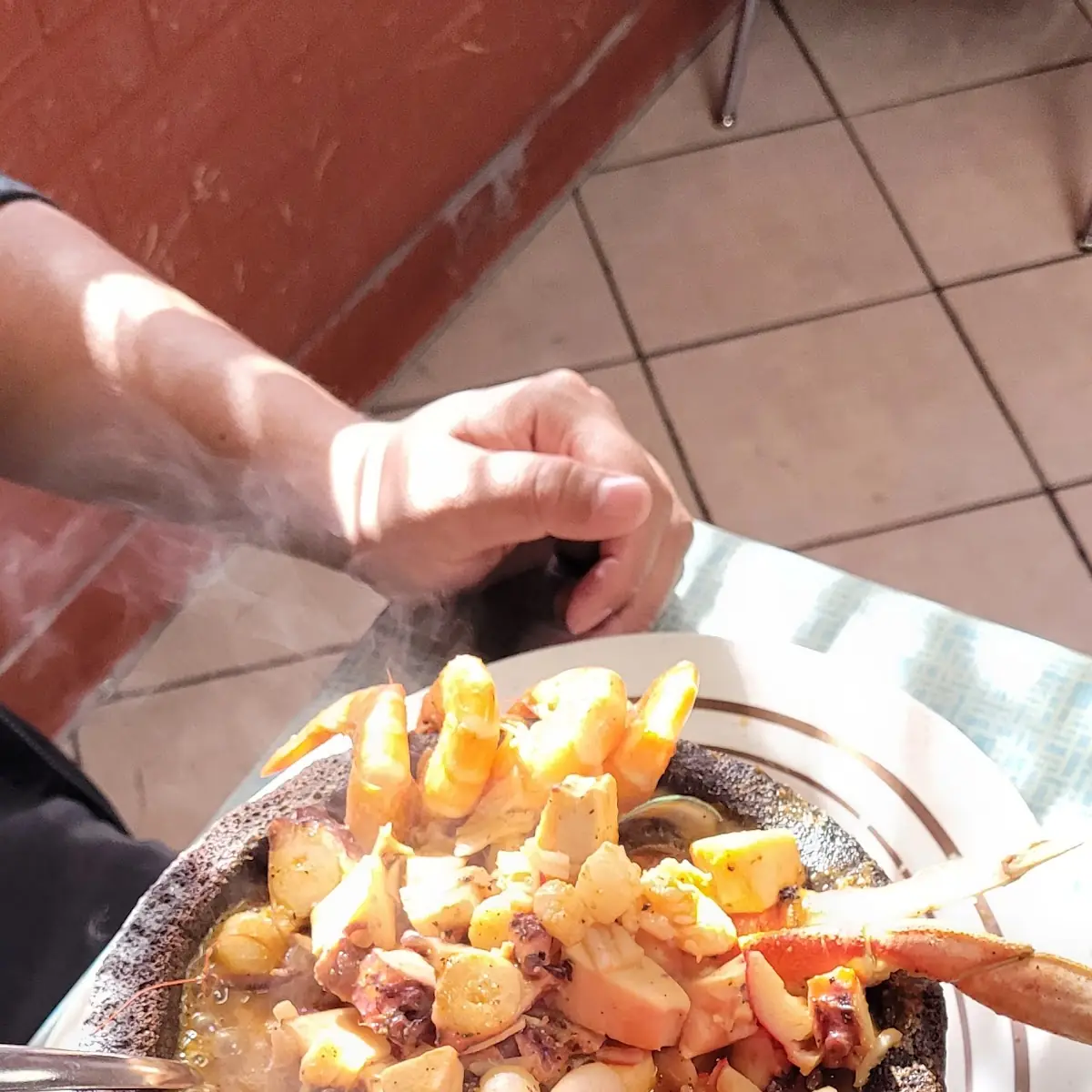 Molcajete Mar Y Tierra