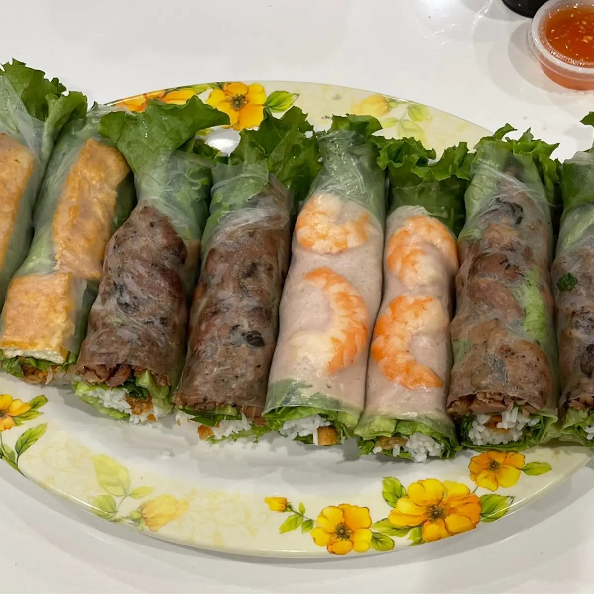 Fresh Shrimp Rolls