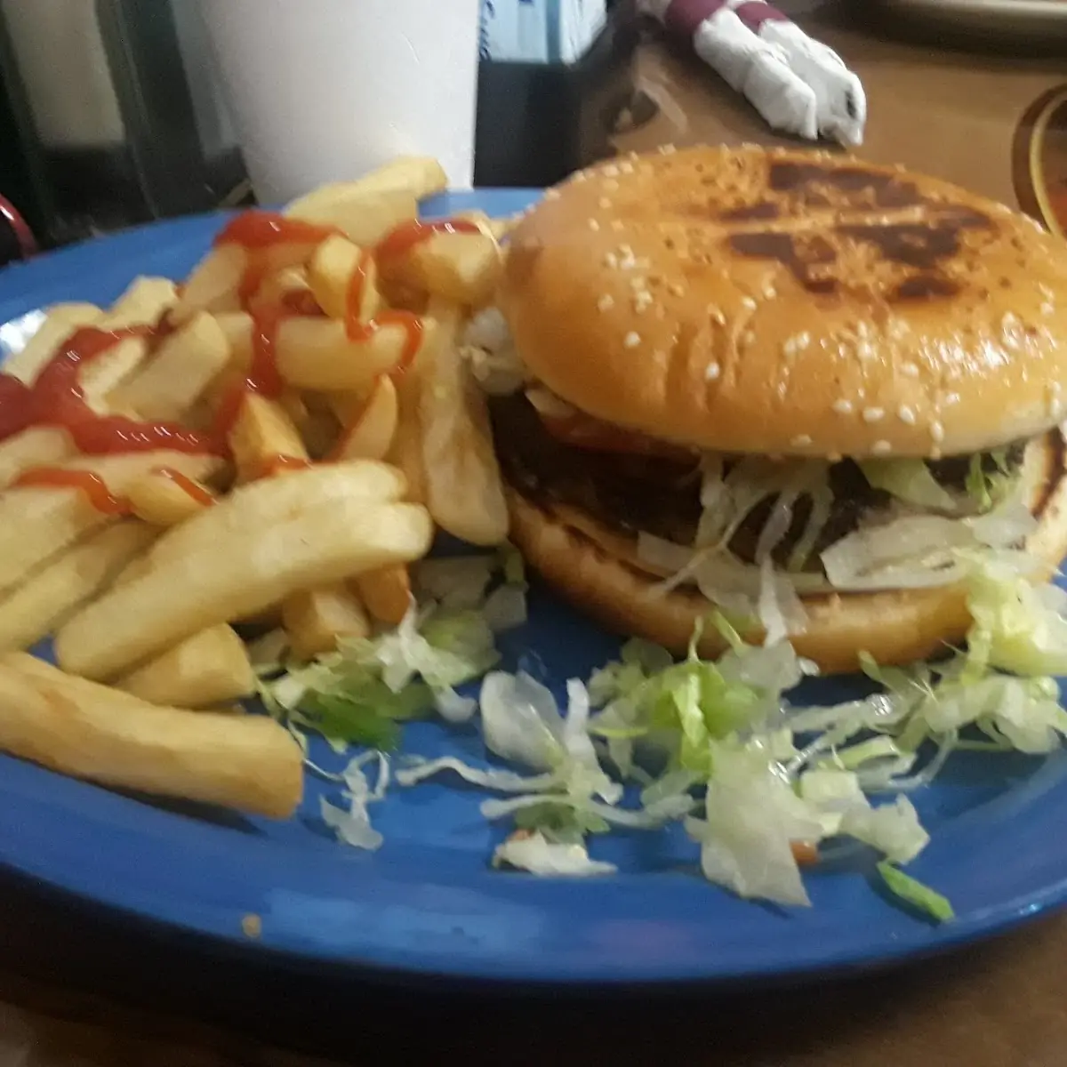 Kids Hamburger with Fries