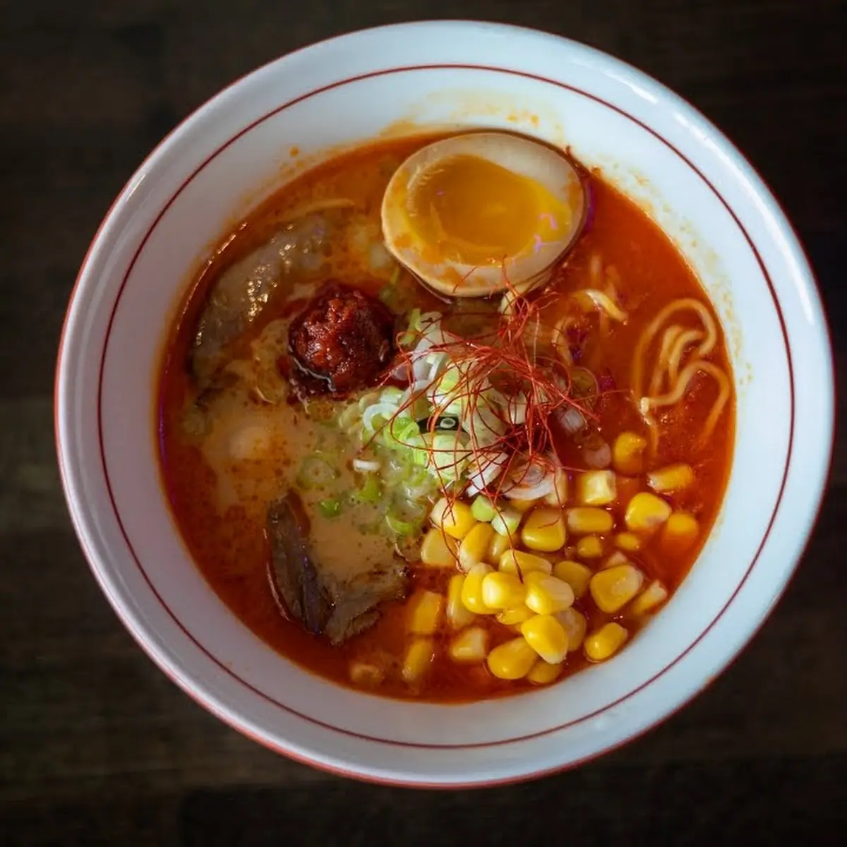 Spicy Pork Ramen with Eggs