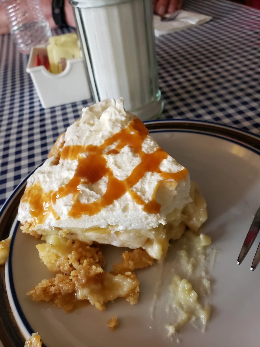 Salted Caramel Banana Cream