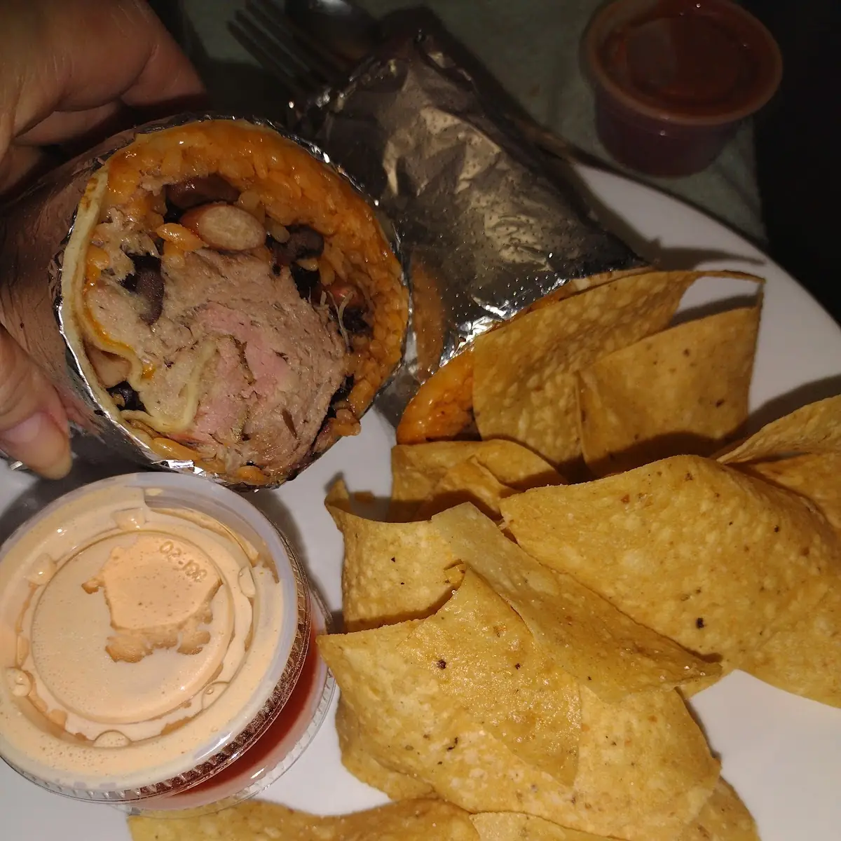 House Chicken Burrito