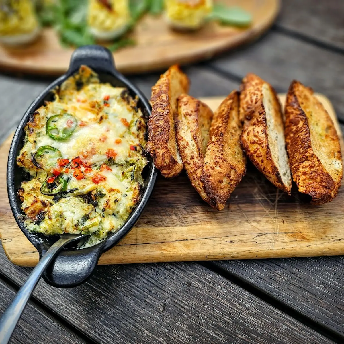 Spicy Spinach Artichoke Dip