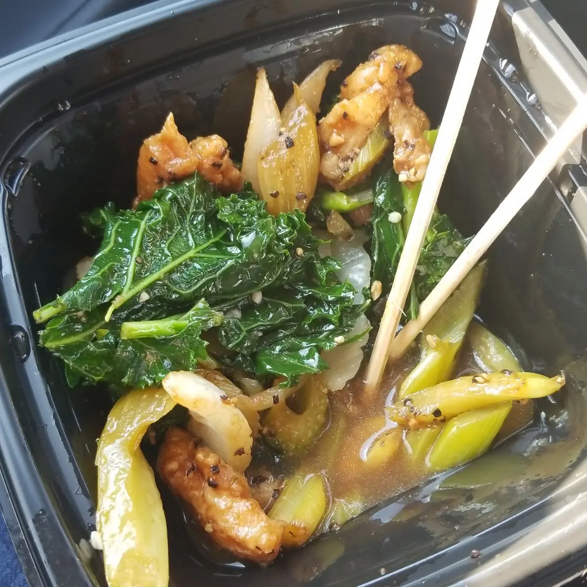 Super Greens and Pepper Chicken
