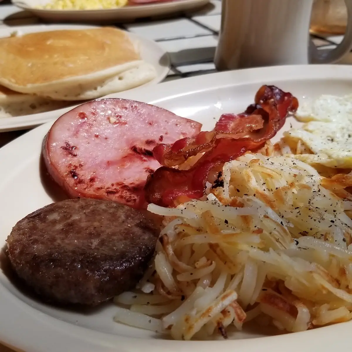 Smoked Sausage & 2 Eggs