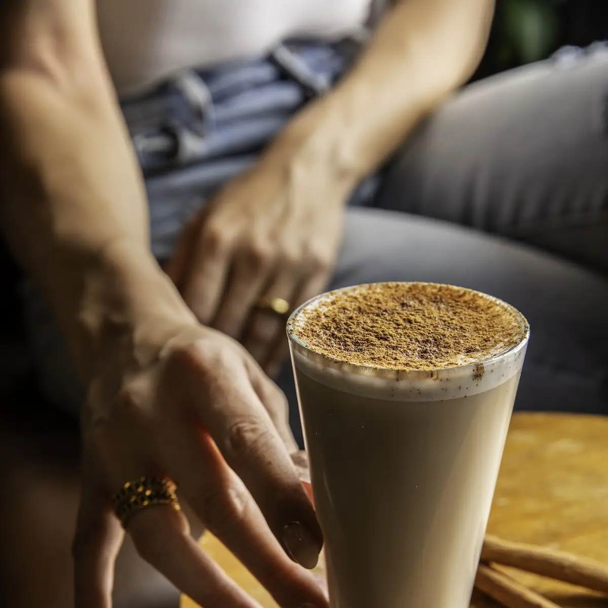 Dirty Chai Tea Latte