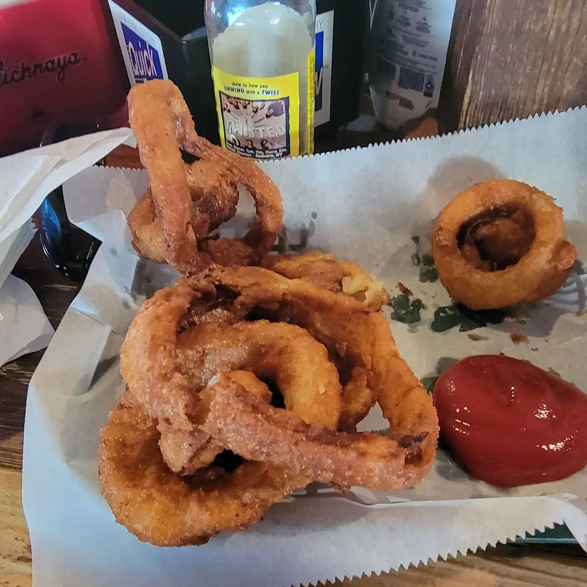 Onion Rings or Fries