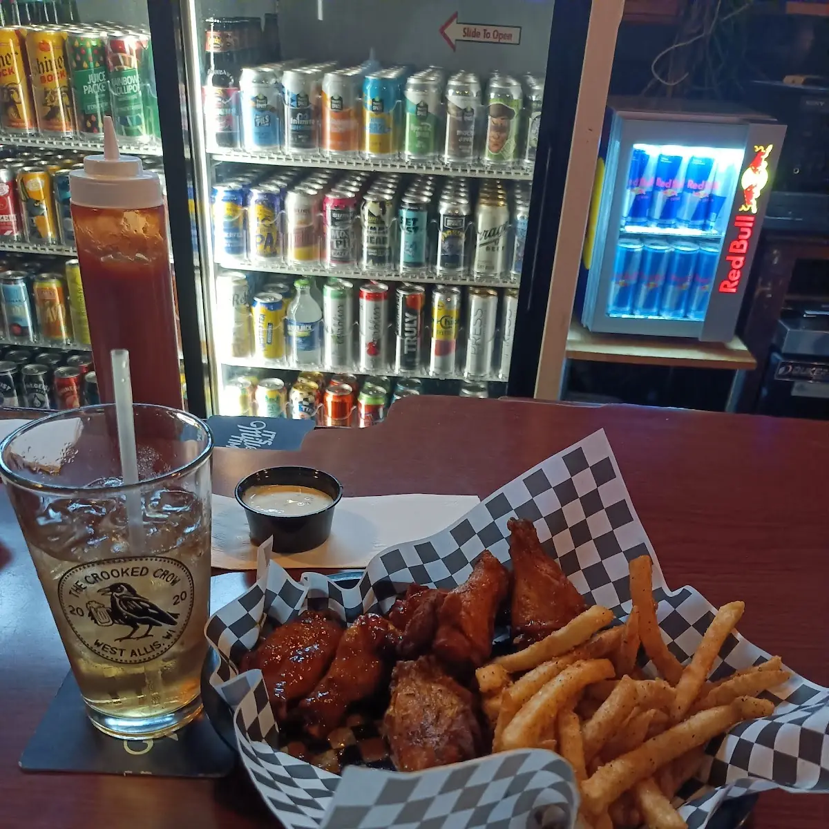 Chicken Wings and Fries