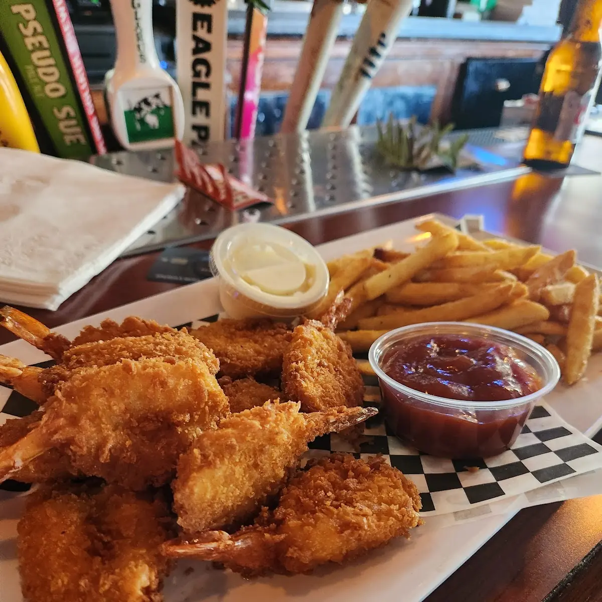 Fried Shrimp and Fries
