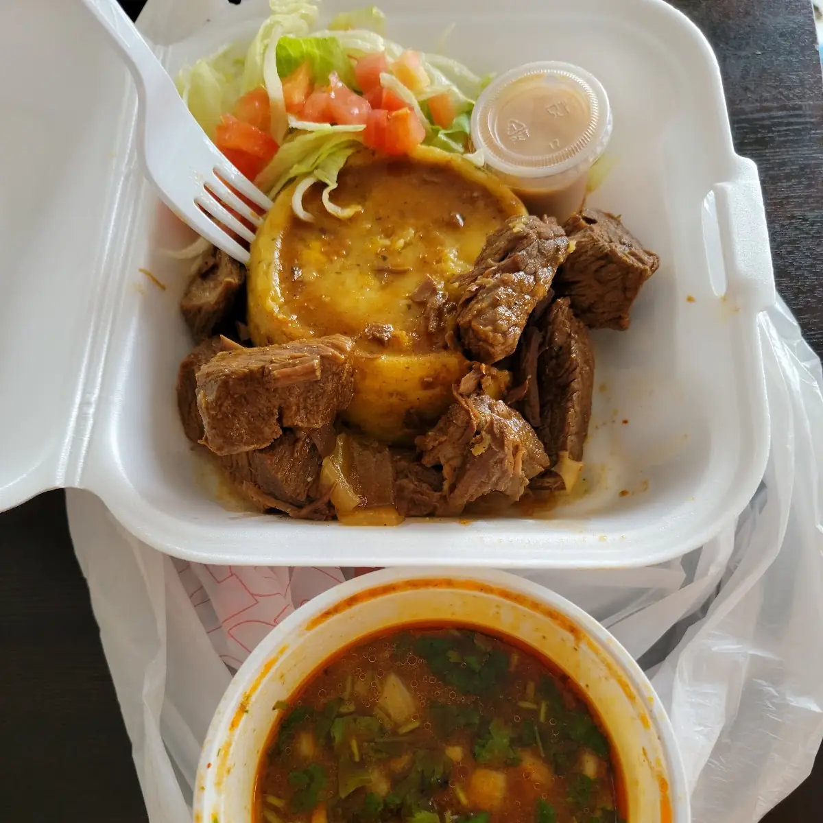 Mofongo Con Birria