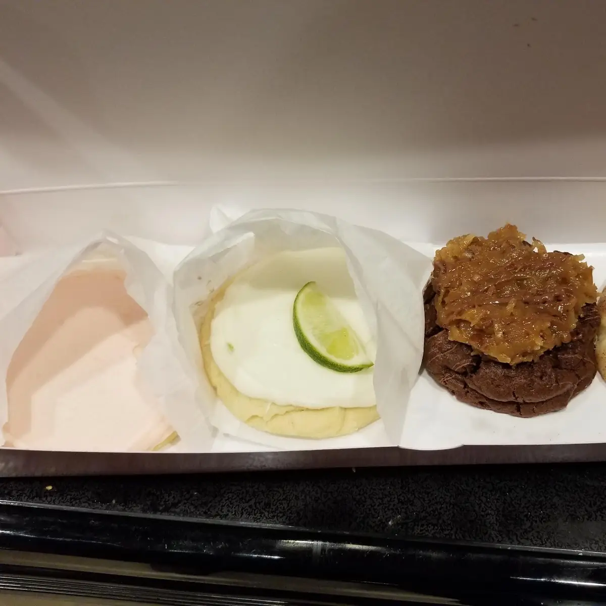 Sugar Cookie Key Lime German Chocolate