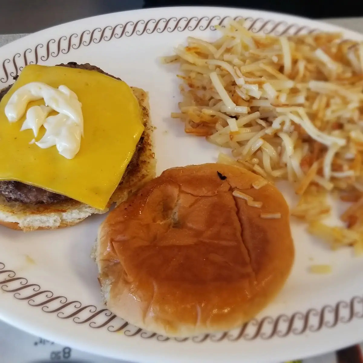 Cheese Burger Plain