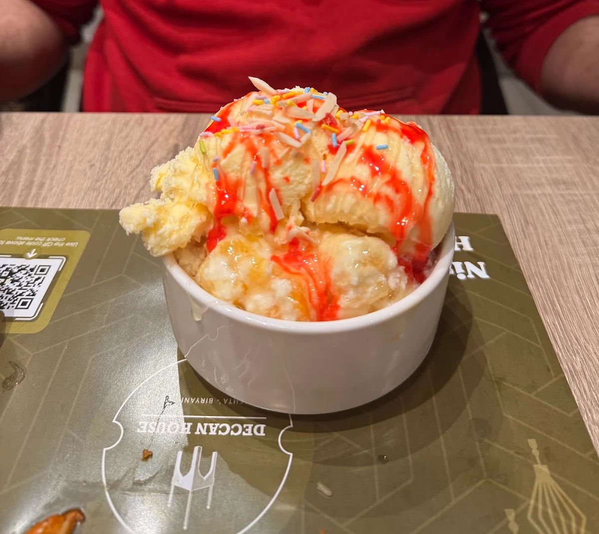 Fruit Icecream, Deccan House