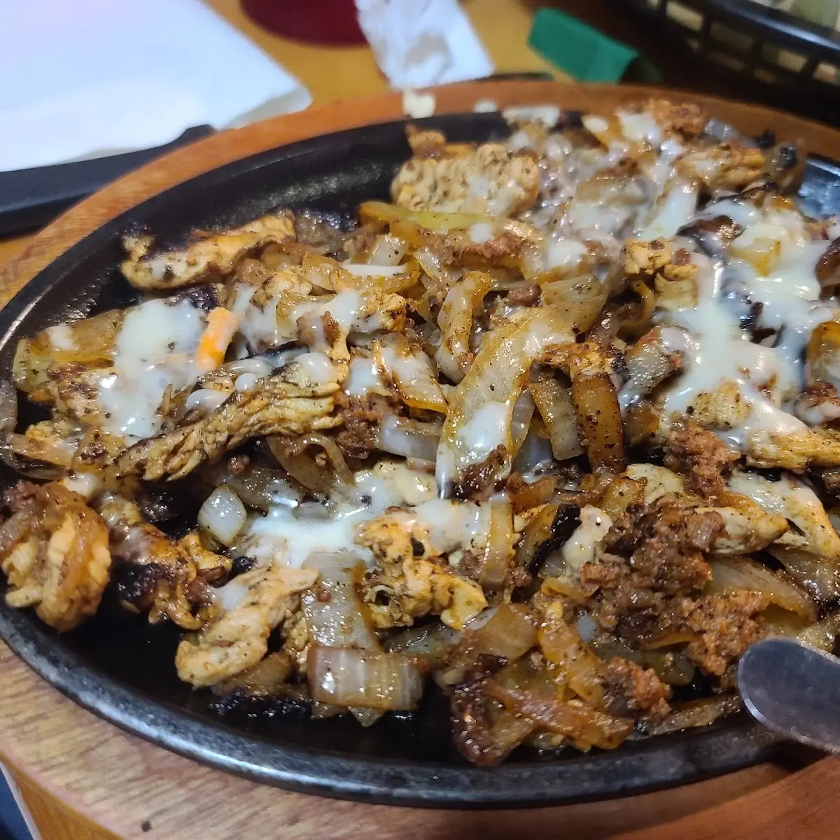 Chori Pollo Fajitas