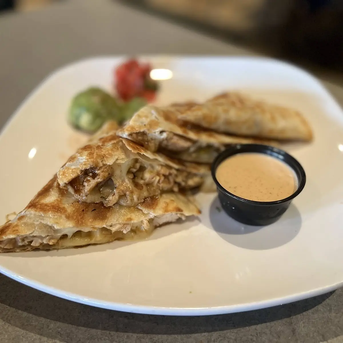 Bourbon & Bacon Quesadilla