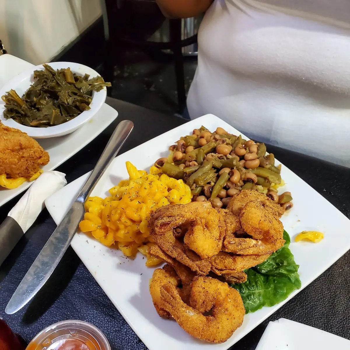 Fried Shrimp and Side
