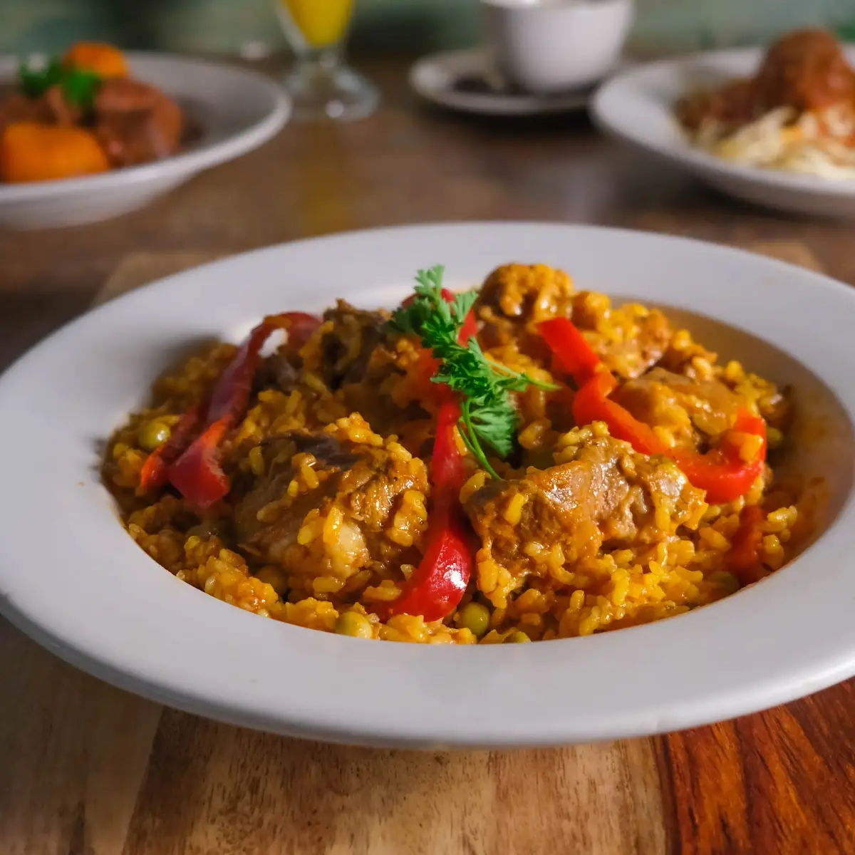 Yellow Rice with Pork