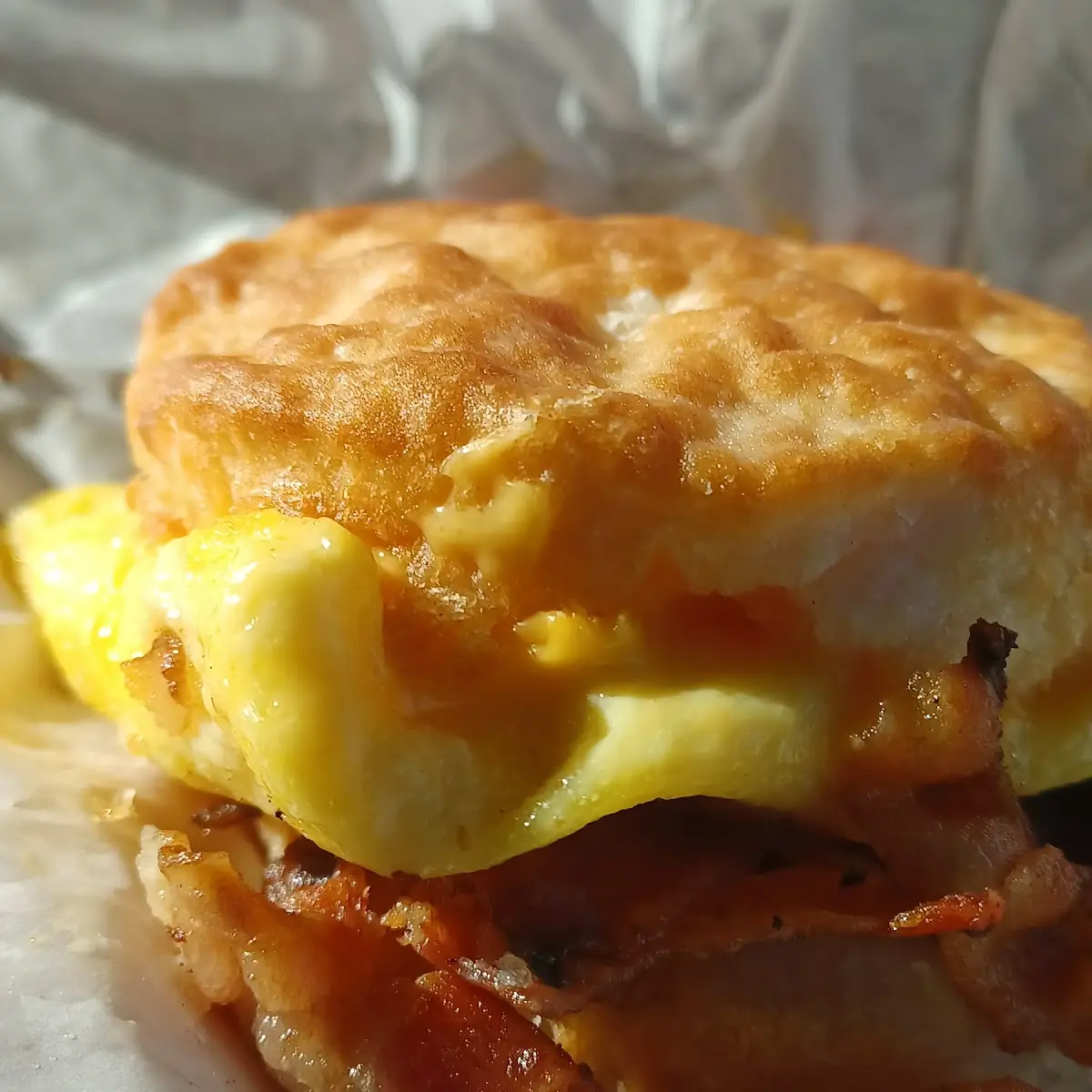Bacon Egg & Cheese Biscuit