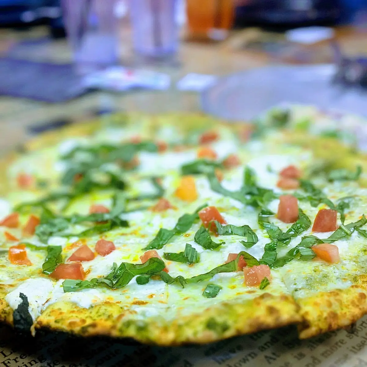 Spinach Pizza
