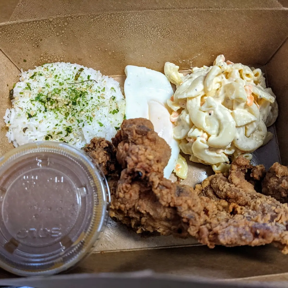 Mochiko Fried Chicken Loco Moco