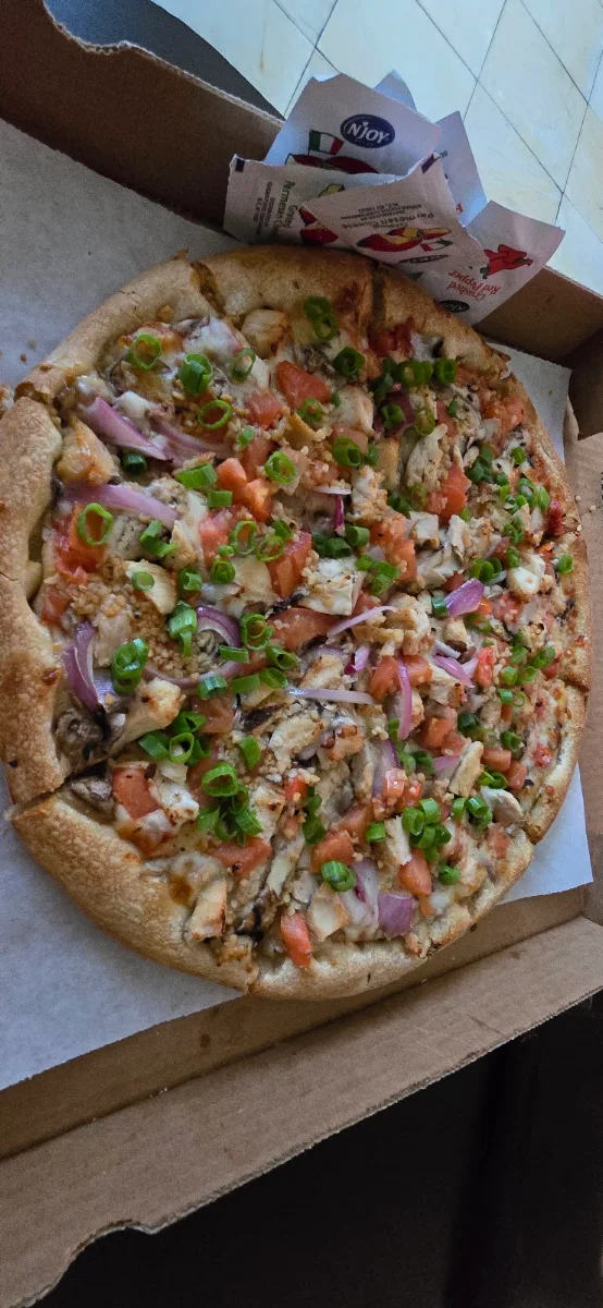 Chicken Veggie Pizza