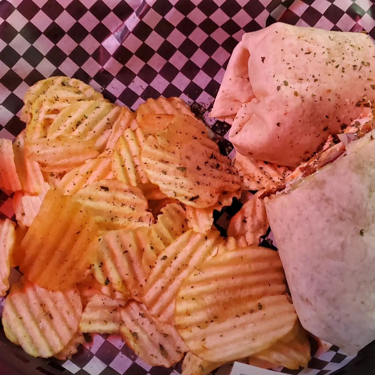 Buffo Chicken Bacon Wrap