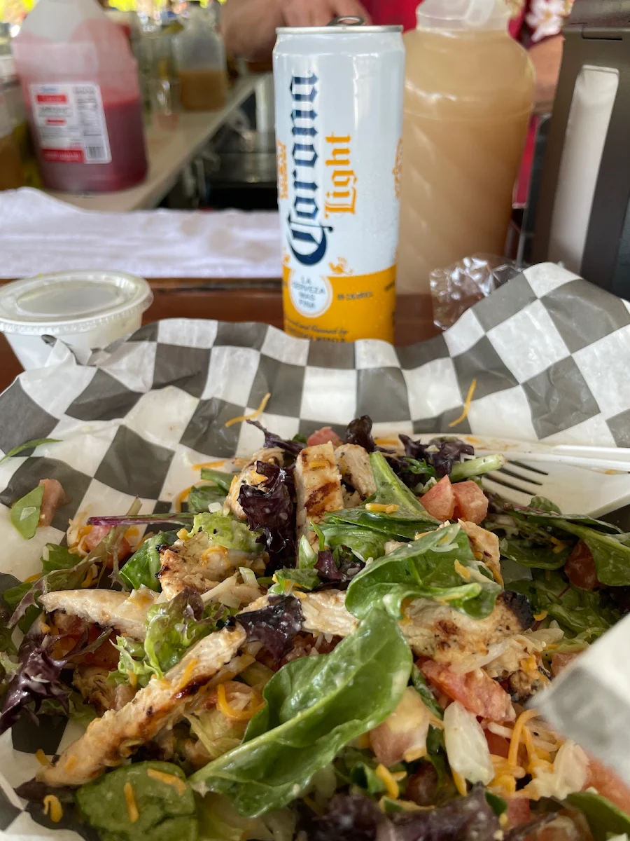 House Salad with Grilled Chicken