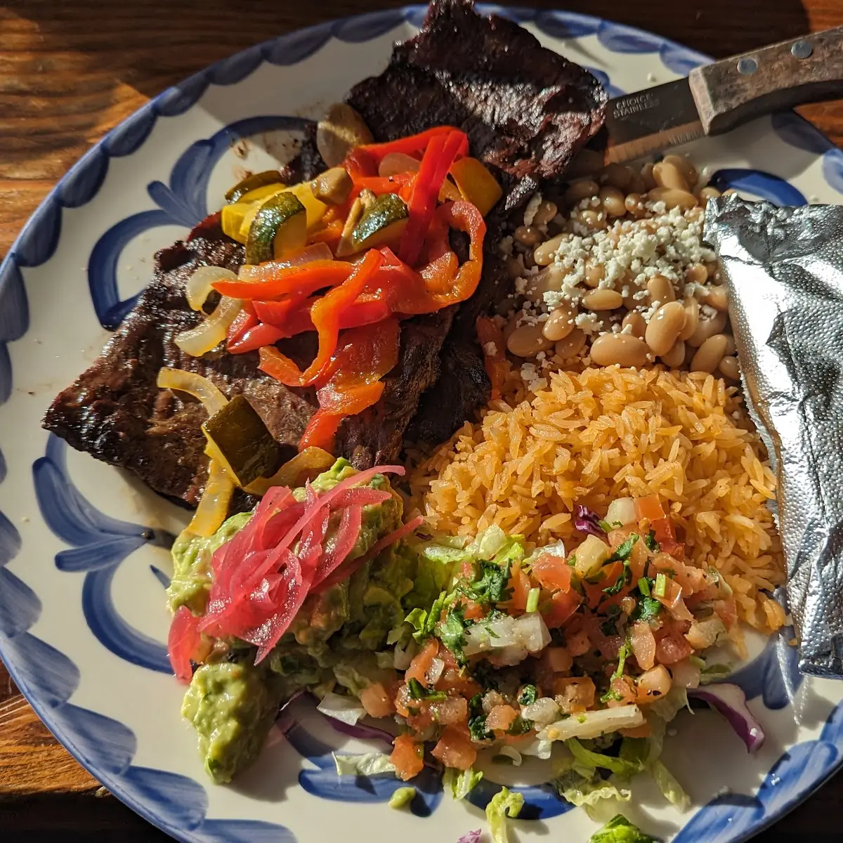 Carne Asada Plate
